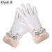 UDIYO 1 Pair Women Gloves Thickened Wind Resistant Touch Screen Autumn Winter Full Finger Cycling Gloves for Outdoor