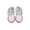 Crocs White / Multi Toddler Peanuts Classic Clog Shoes