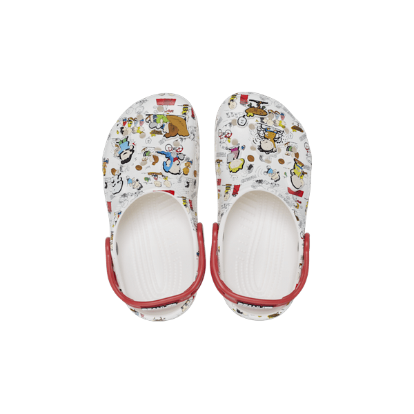 crocs-white---multi-toddler-peanuts-classic-clog-shoes/