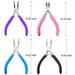 4Pcs Jewelry Pliers Jewelry Making Tool Kit Round Nose Plier Needle Nose Plier Bent Nose Pliers and Chain Nose Pliers for Crafts Beading Wire Wrapping