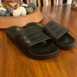 Adidas Shoes | Adidas Adilette Aqua Slides Sandals Shoes Black F35550 Women’s Size 7 New | Color: Black | Size: 7