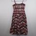 Anthropologie Dresses | *Anthropologie Elevenses Abstract Plaid Dress, Sz 6 | Color: Brown/Pink | Size: 6