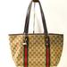 Gucci Bags | Authentic Gucci Sherry Line Gg Canvas Tote Bag Handbag | Color: Brown/Tan | Size: Os