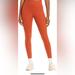 Madewell Pants & Jumpsuits | Bnwt! Madewell Perfect High Waist Yoga Pants Leggings In Rusty Torch Size M | Color: Orange | Size: M