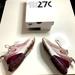 Nike Shoes | Nike Air Max 270 Casual Shoes Women Barely Rose/Vintage Wine Size 6.5 | Color: Cream/Red | Size: 6.5