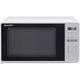 Sharp 17 Litre 700W White Solo Digital Microwave with 10 Power Levels, 6 Auto Cook Settings, Defrost Function & Easy Clean, Digital Clock & Timer with Child Safety Lock, RS172TW-UK