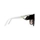 Prada Square Womens Caramel Tortoise and White Brown Gradient PR21YS - One Size