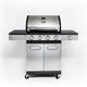Fogo&chama - Scorpion | 4 Burner Barbecue by Silver