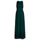 ApartFashion Damen Chiffonkleid Kleid, Emerald, 40 EU