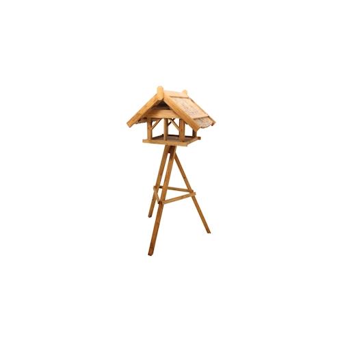 Vogelhaus Erik mit StänderMaße: 60x70x50cm, Kiefer FSC 100%