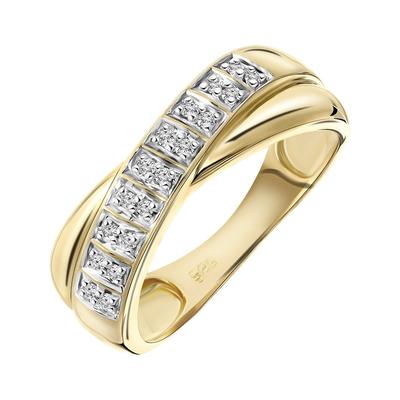 Lucardi - Ringe 585 Gold - goldfarbig 1 ct Damen Image