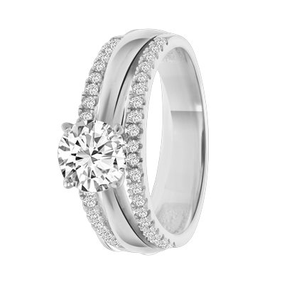 Lucardi Ringe 925 Silber - 50mm Damen Image