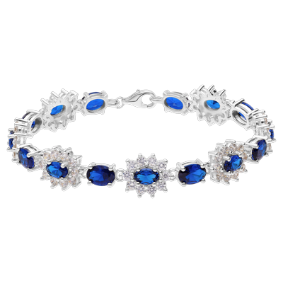 Lucardi Armband 925 Silber - 19.5 Damen Image