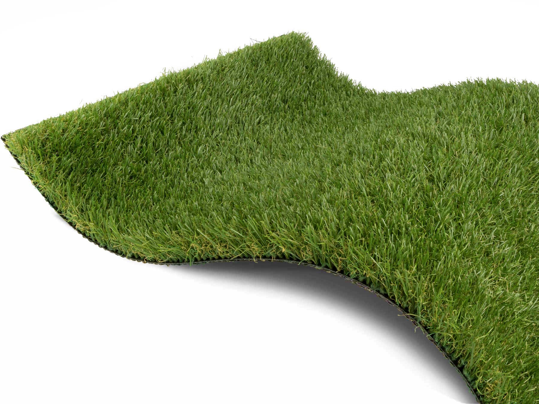 Kunstrasen "Premium ZENIT", grün, B:200cm H:47mm L:650cm, Polyethylen (PE), PRIMAFLOR-IDEEN IN TEXTIL, Teppiche, natürliche Optik, mit Drainagefunktion, ideal für Balkon & Terrasse Image