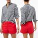 J. Crew Shorts | J. Crew Chino Broken In Cotton Red Shorts | Color: Red | Size: 6