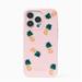 Kate Spade Cell Phones & Accessories | Kate Spade Pink Glitter Crystal Mini Pineapples Logo Iphone 13 Pro Max Hard Case | Color: Pink | Size: Os