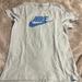 Nike Shirts & Tops | Girls Large Nike Tee The T Shirt Has Little Slits At The Bottom | Color: Blue | Size: Lg
