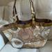 Coach Bags | Coach Signature Patchwork Carly Tote | Color: Gold/Tan | Size: Large