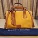 Dooney & Bourke Bags | Dooney And Bourke Patterson Pebble Grain Leather Kendra Satchel | Color: Gold/Yellow | Size: Os