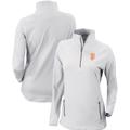 Women's Columbia White San Francisco Giants Omni-Wick Outward Nine Quarter-Zip Pullover Top