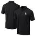 Men's Columbia Black Los Angeles Dodgers Omni-Wick Drive Polo