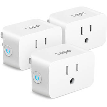 TP-Link Tapo P125M Mini Smart Wi-Fi Plug (3-Pack) TAPO P125M(3-PACK)