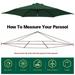 BKFYDLS Essential Household Tools Garden Umbrella Outdoor Stall Umbrella Beach Sun Umbrella Replacement Cloth 78.7 Inch Diameter Household Supplies on Clearance