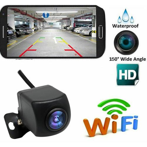 FVO - Kabellose Rückfahrkamera hd WIFI-Rückfahrkamera für Autos, Fahrzeuge, WiFi-Rückfahrkamera mit