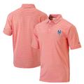 Men's Columbia Orange New York Mets Golf Club Invite Omni-Wick Polo