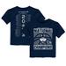 Toddler Navy UConn Huskies 2023 NCAA Men’s Basketball National Champions Bracket T-Shirt