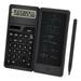 Calculator with Notepad 12 Digits LCD Display Solar Desktop Calculator Portable Calculator for Office School and Home