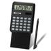 Handwriting Portable Basic Calculator with Writing Pad 12 Digits Desktop Pocket Calculator for Office Home School Black