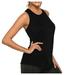 Dtydtpe 2024 Clearance Sales Tank Top for Women Workout Yoga Pleated Gym Shirts Racerback Tank Tops Womens Tops Sweatshirt for Women