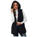 Dtydtpe 2024 Clearance Sales Shacket Jacket Women - Short Hooded Vest Waistcoat Body Warmer Jacket Coat Outwear Womens Tops Winter Coats for Women