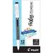 PILOT FriXion Fineliner Erasable Marker Pens Fine Point Black Ink 12-Pack (11485)