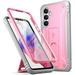 Poetic Revolution Case for Samsung Galaxy A54 5G Heavy Duty Full Body Cover with Kickstand Pink