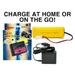 7.2 Volt NiCd Battery Pack (2100 mAh) + Wall Charger + Car Charger