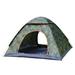 Seekfunning Outdoor Camping Folding Automatic Tent (3-4 Person) Automatic Double Door Camouflage