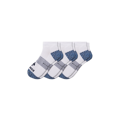 Men's Ankle Compression Socks 3-Pack - White - Extra Large - Bombas