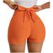 Shorts Polyester Bow Tie Home Woman Girls Bike Shorts Bicycle Shorts for Women