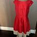 Kate Spade Dresses | Kate Spade Dress Red/Cream Size 12 Bin A14 | Color: Cream/Red | Size: 12