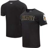 Men's Pro Standard Black Purdue Boilermakers Classic T-Shirt