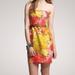 J. Crew Dresses | J. Crew Strapless Silk Floral Dress Size 2 (I2) | Color: Pink/Yellow | Size: 2