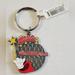 Disney Other | Disney Year 2000 Wdw Epcot Spaceship Earth Mickey Mouse Gloves Keychain! Nwt | Color: Red/Silver | Size: Os