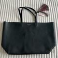 Victoria's Secret Bags | Nwt [Victorias Secret] Leather Bag With Tinsel Keychain | Color: Black | Size: Os