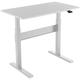 Allcam GD03 Gas Assisted Standing Desk/Height Adjustable Table with 1200x800 mm MFC top White