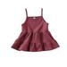 ZHAGHMIN Little Girls Clothes Kids Toddler Baby Girls Spring Summer Cotton Solid Sleeveless Vest Clothing Little Girls Clothes Size 2T Cute Tops for Girls 10-12 Top Underwear Girl 4T Undershirt Girl