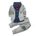Clothing Bowknot Girls Baby T-Shirt+Stripe Set Sleeve Pants Long Dress Kids 2Pcs Girls Outfits&Set Size One-Size