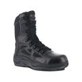 Reebok Rapid Response RB 8in. Military Boot - Men's Black 8 Medium 690774136465