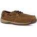 Rockport Sailing Club 3 Eye Tie Steel Toe Boat Shoe w/Poron XRD Internal Met Guard - Men's Brown 7 Wide 690774379916